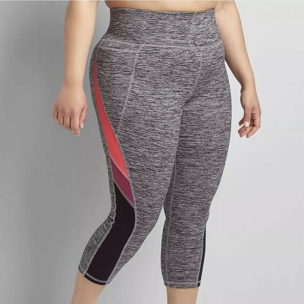 New Lane Bryant Livi High Rise Capri Leggings 30/32